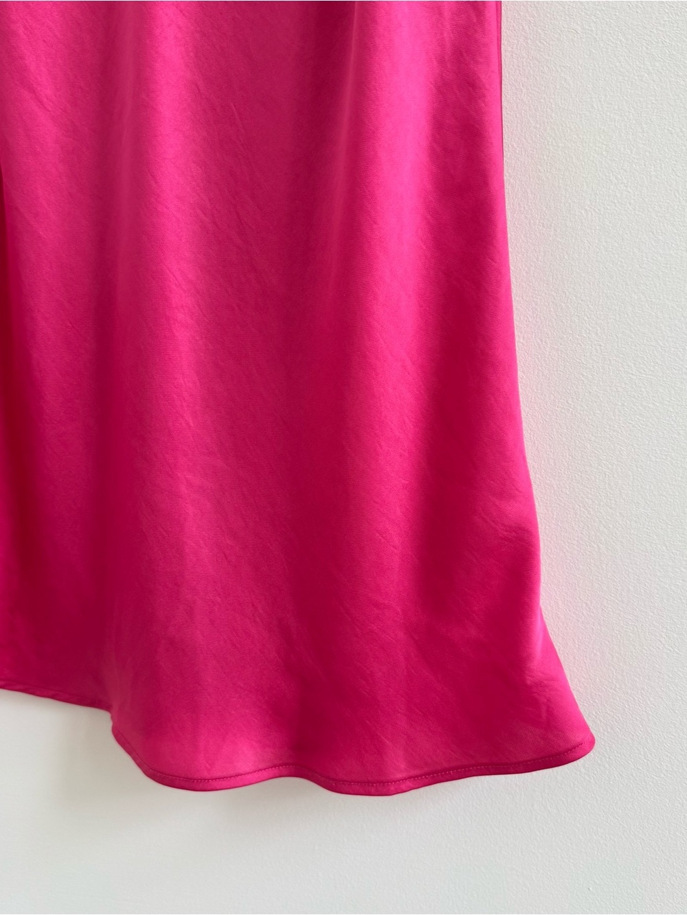 Sunday Best Hot Pink Slip Dress - Picture 2 of 7